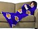 Los Angeles Lakers Youth Comfy Throw Blanket with Sleeves