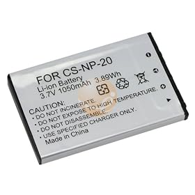 Eforcity COMPATIBLE NP-20 Lithium Ion Rechargeable Battery for CASIO BATTERY ...