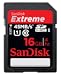 Sandisk Extreme Secure Digital Scheda Memoria 16GB Class 10