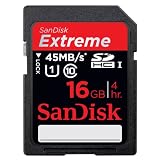 Sandisk Extreme Secure Digital Scheda Memoria 16GB Class 10di SanDisk
