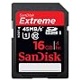 Sandisk Extreme Secure Digital Scheda Memoria 16GB&hellip di SanDisk
