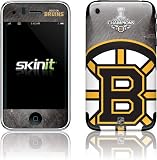 Skinit 2011 NHL Stanley Cup Champions Boston Bruins Black Background w/ Large Logo Vinyl Skin for Apple iPhone 3G / 3GS