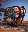 Deco Breeze DBF0373 Elephant Figurine Decorative Electric Fan With Beautiful Detail Work