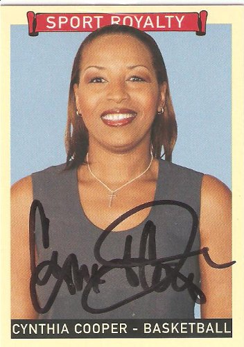 Buy 2008 Upper Deck Goudey Sport Royalty Autographs #CC Cynthia Cooper- Autographed Trading Card by Upper Deck