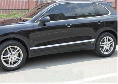 Auto Stainless Steel Body Door Side Molding Trim Chrome 6pcs fit for Cayenne 2011 2012 2013