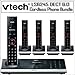 VTech LS6245 DECT 6.0 Touch-Sensitive Bluetooth Expandable Cordless Phone System with Four LS6204 Accessory Handset