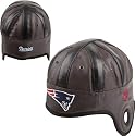 New England Patriots Brown Faux Leather Helmet Hat