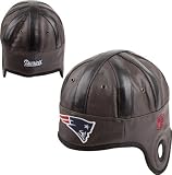 New England Patriots Brown Faux Leather Helmet Hat