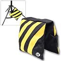 PBL SADDLEBAG SANDBAGS 4 NEW SAND BAGS HEAVYDUTY SADDLE BAG HOLDS 20LBS WEIGHT BAGS FOR PHOTO VIDEO STUDIO STAND by PBL