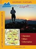  : Alpenwelt Karte, Wagrain - Kleinarl (Luftbildpanoramawanderkarte)