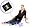 www.bauchbinden.com - Bauchband Bauchbinde mit s��em Motiv in weiss (s39)