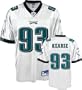 Jevon Kearse White Reebok NFL Replica Philadelphia Eagles Youth Jersey