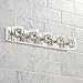 Possini Euro Design Modern Wall Mount Light Polished Chrome Silver Aluminum Wrapped Wire 39