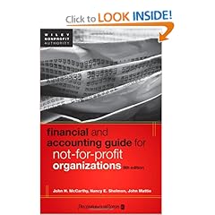  Financial and Accounting Guide for Not-for-Profit Organizations (Wiley Nonprofit Authority) (9781118083666)