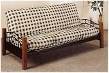 BEAUTIFUL WOOD AND METAL FTON COMBINATION. 39" ARMS.