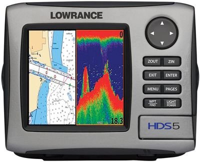 Lowrance Hds-5 Baja.