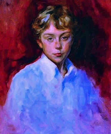 Custom Order #0N-0JX, Oil on Canvas, Custom Painting of The Person You Love, For 1 Person of Customer's Choice, Style: Expressionism, with Signature Text 