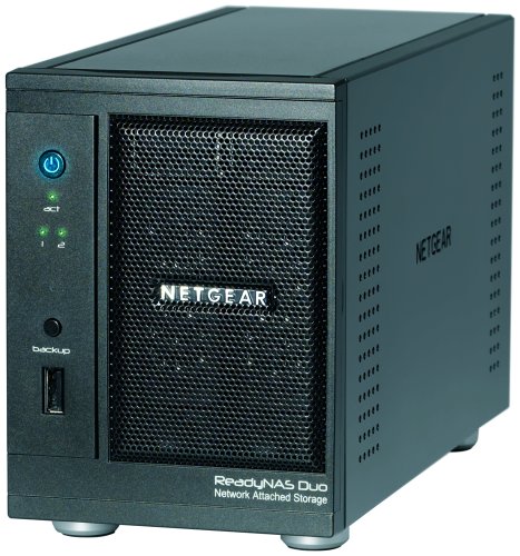 Netgear ReadyNAS Duo 2-Bay 750 GB (1 x 750 GB) Desktop Network Attached Storage RND2175