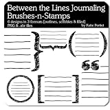 Photoshop Brushes - Between the Lines Journaling Brushes and Stamps