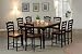 7-pc two toned counter hieght Dining set