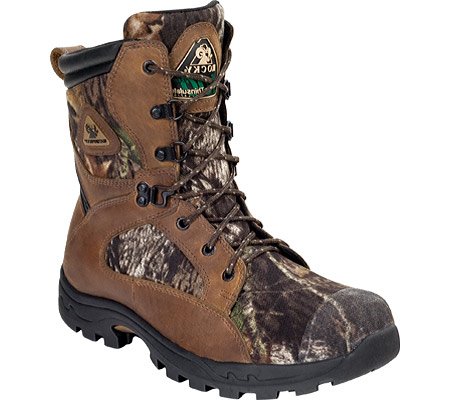 51BnA13t6rL Mens Rocky® 8 1/2 Waterproof 400 gram Thinsulate™ Ultra ProLight Boots Mossy Oak®