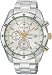 Seiko #SNDC45 Men's Two Tone Stainless Steel Casual Chronograph Dress Watch