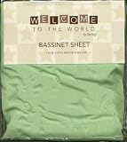 Welcome to the World Baby Bassinet Sheet Lime Green Welcome to the World Baby Bassinet Sheet Lime Green