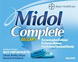 Midol Menstrual Complete Gelcaps, 24-Count Boxes (Pack of 4)