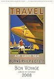 Travel Bon Voyage Library of Congress 2008 Poster Calendar