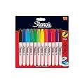 Sharpie Permanent Marker Fine Tip 1.0mm Line Assorted Ref S0811080 [Wallet 12]