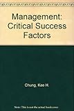 Management : critical success factors