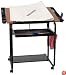 Adjustable Mobile Drawing and Drafting Table - NAN-JN-2739-GG