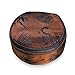 Travel Jewelry Case - Silk Jacquard (Rustic Copper)
