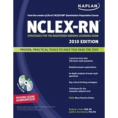 Kaplan NCLEX-RN Exam 2010 with CD-ROM: Strategies for the Registered Nursing Licensing Exam (Kaplan NCLEX-RN (W/CD))