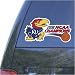 Kansas Jayhawks 2008 NCAA Men's Basketball National Champions Shooting Basketball Decal