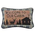 Bear Lodge Word Pillow