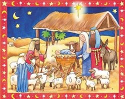 Advent Calendar - Manger