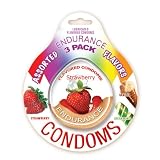 Hott Products Endurance Condoms, Assorted Flavors, 3-Pack