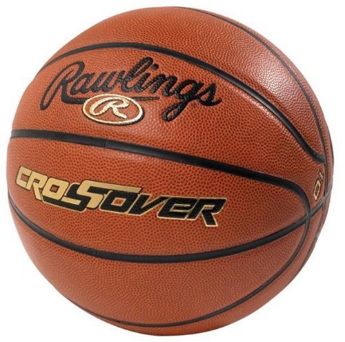 Rawlings Cross-Over 10-Panel Composite Official Size Basketball