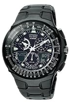Citizen Eco-Drive Men's Black Skyhawk Watch #JR3155-54E