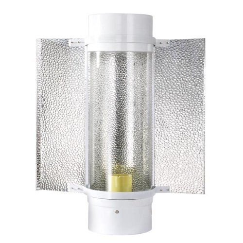 LEESONS Hydrofarm Wing Cool Tube Grow Light Reflector Hood 17"x15"