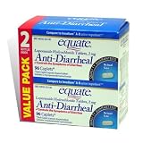 Equate - Anti-Diarrheal, 96 Caplets (Compare to Imodium A-D)