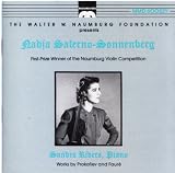 The Walter W. Naumburg Foundation Presents Nadja Salerno-Sonnenberg