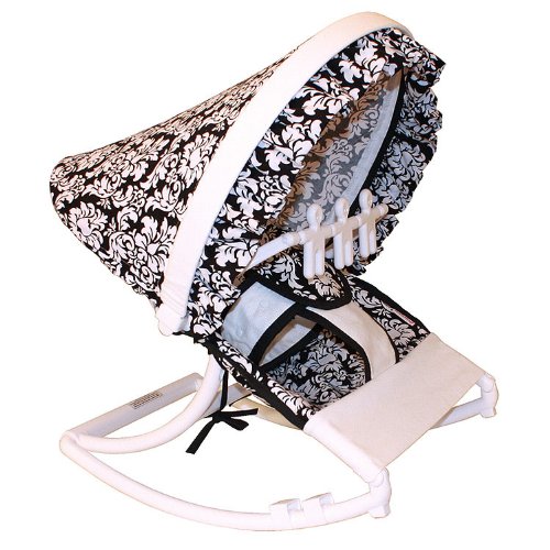 Hoohobbers Rocking Infant Seat Versailles Black