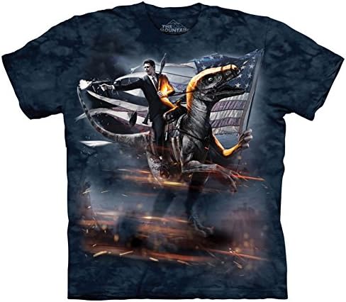 Reagan Velociraptor T-Shirt by The Mountain - Adult XL