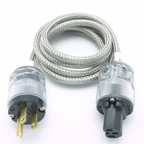Cabledyne Reference Silver Power Cord - 1.0 Meters On Sale