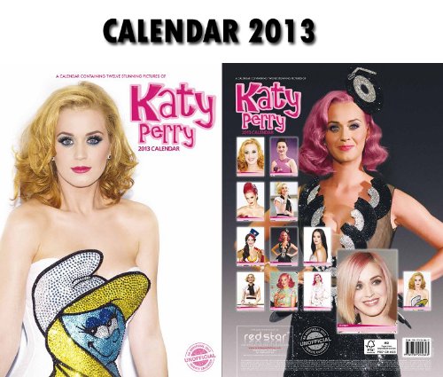 KATY PERRY 2013 CALENDAR + FREE KATY PERRY KEY RING