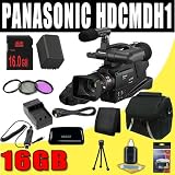 Panasonic HDC-MDH1 AVCHD Camcorder (PAL) + VBG260 Battery/Charger + Filter Kit + 16GB SDHC + HDMI DavisMAX Pro Kit Bundle