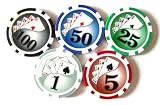 500pc Royal Twist Style 11.5 gram Executive Poker Chip Set