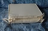 2x Cream NEW Cushion for TEAK Garden Furniture chairs